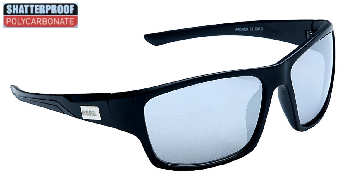 Archer Black With Grey Lens Polycarbonate Sports