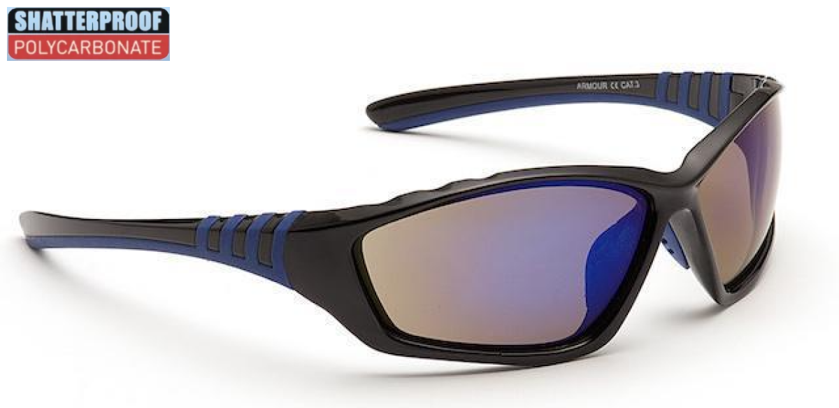 Armour Blue Polycarbonate Sports