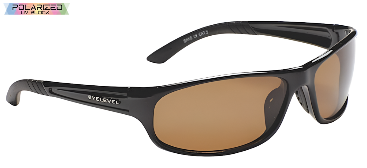 Bass Brown Polarized Sports Glasses