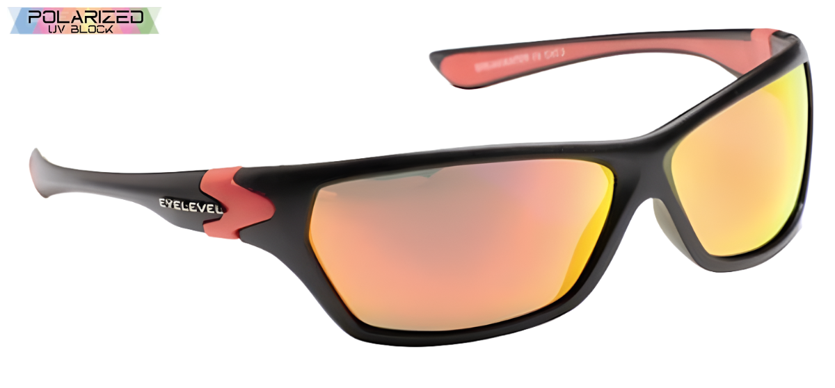 Breakwater Red Polarized Sports Glasses
