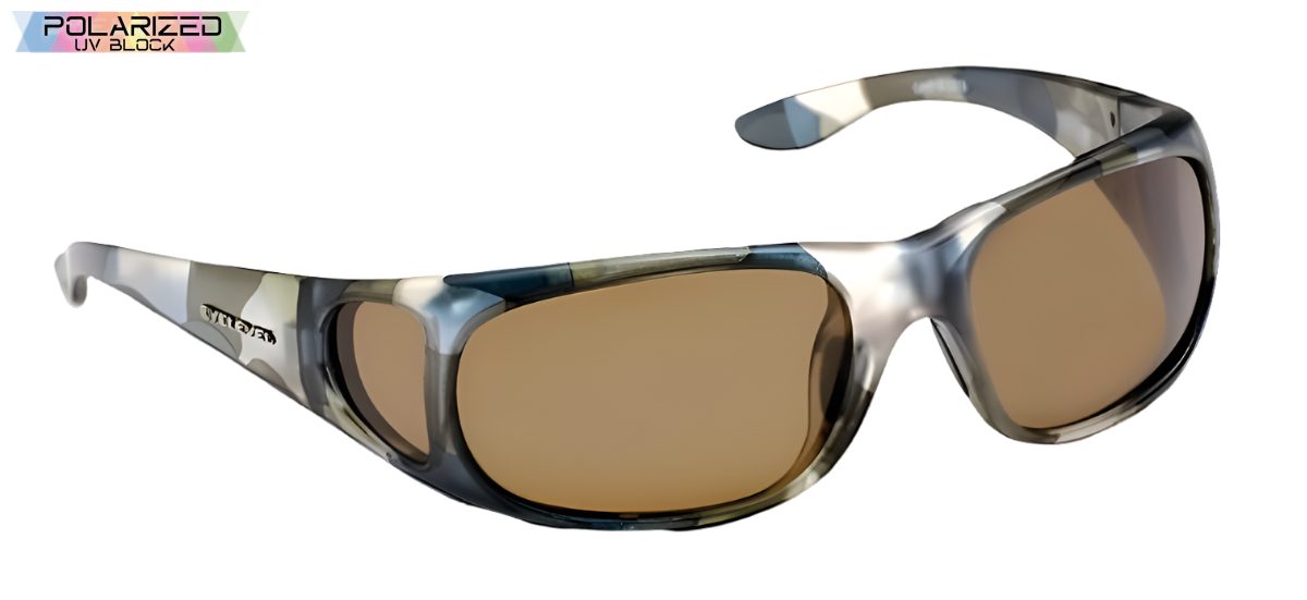 Carp Brown Polarized Sports Glasses