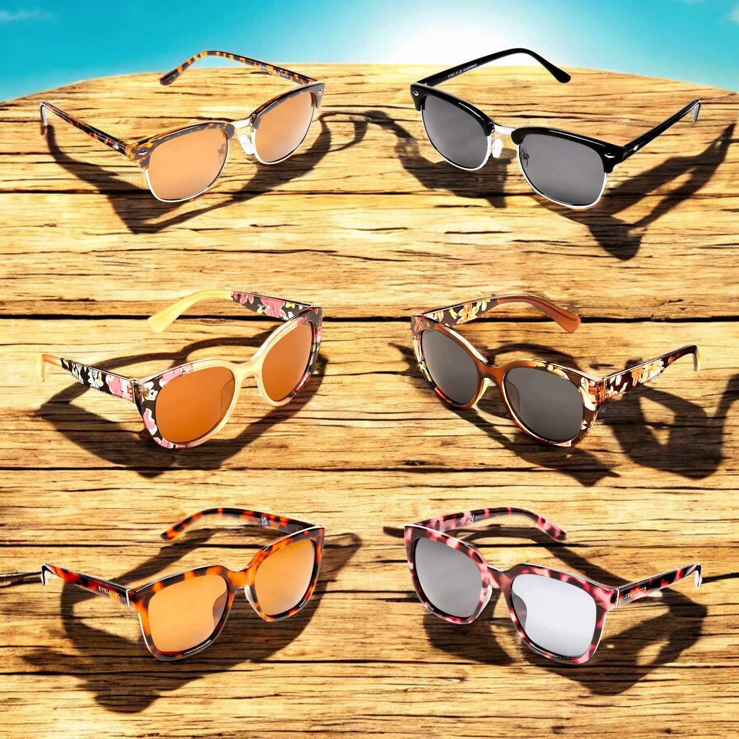 EyeLevel Polarized Ladies Fashion Sunglasses