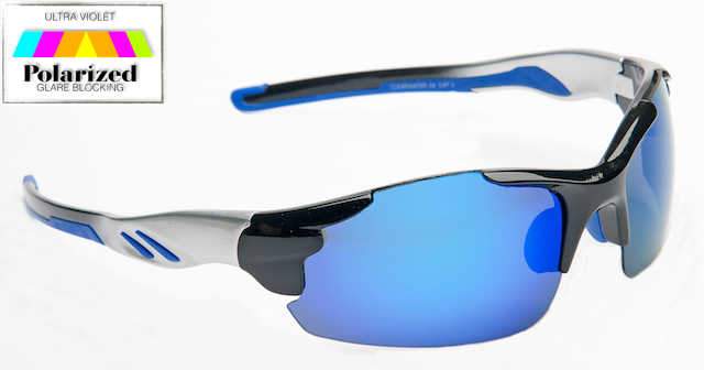 Clearwater Blue Polarized Sports Glasses