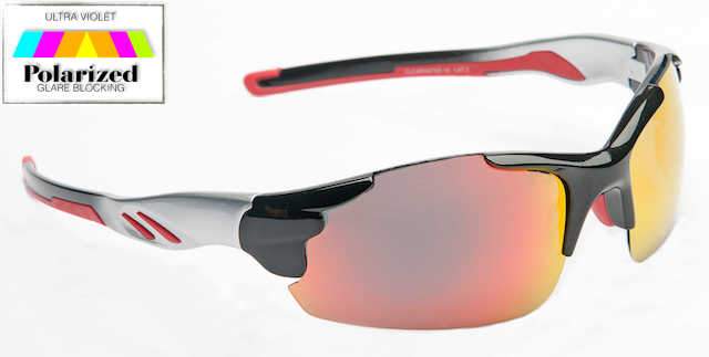 Clearwater Red Polarized Sports Glasses