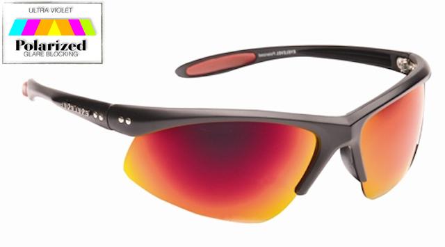 Crossfire Red Polarized Sports Glasses