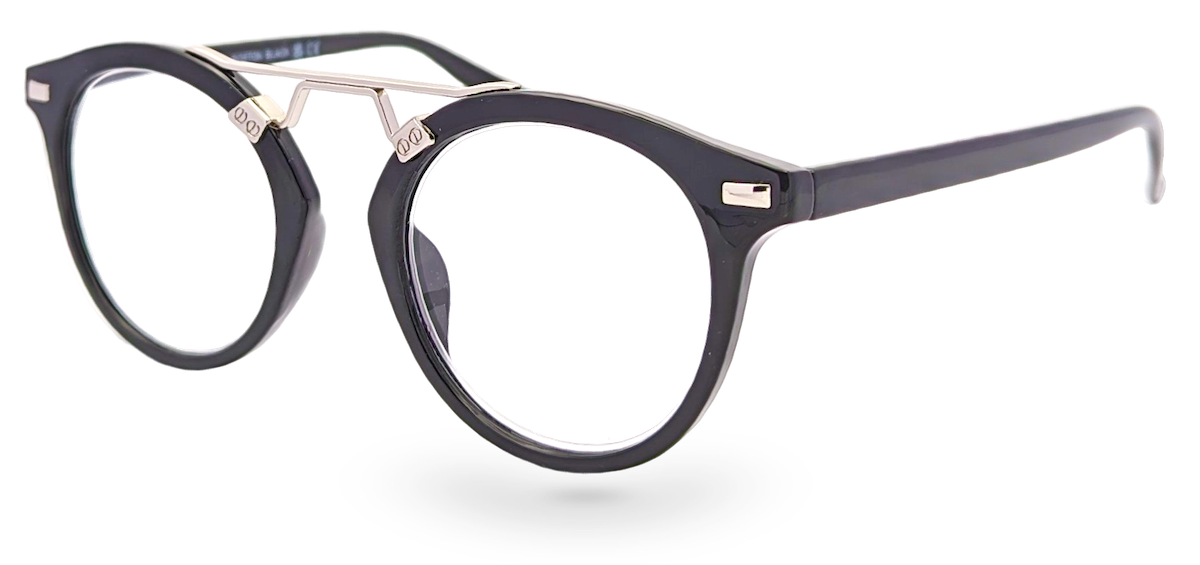 EyeLevel Boston Black Reading Glasses. Look Better Eyelevel UK