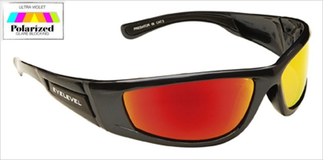 Predator Red Polarized Sports Glasses
