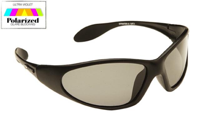 Sprinter Grey Polarized Sports Glasses