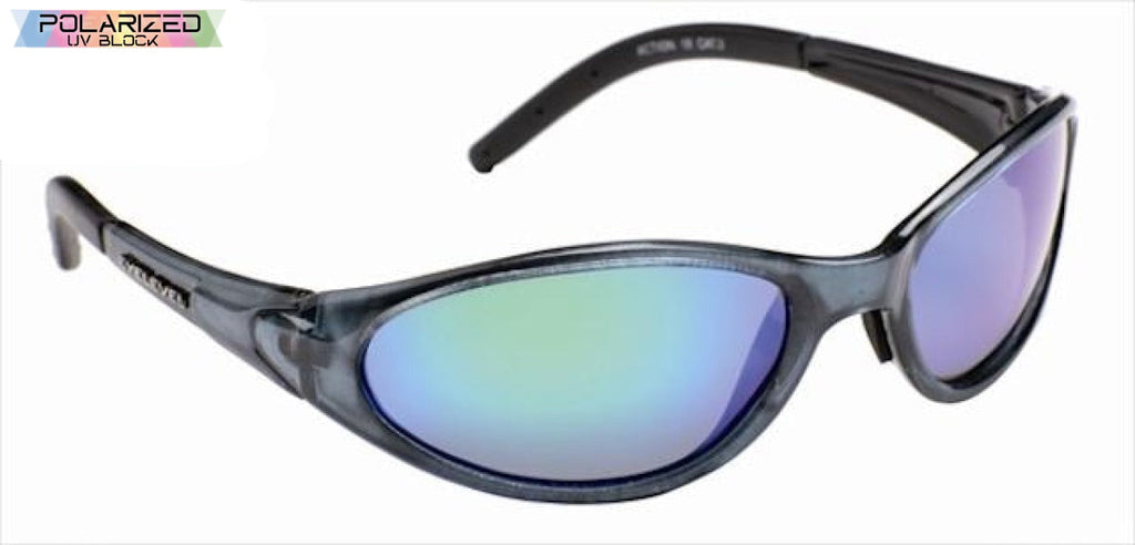 Action Green Polarized Sports Glasses