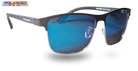 Alexander - Polarized Lens With Multi-Coating Blue Polarised Leisure