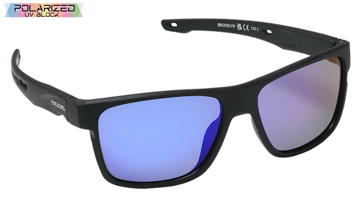 Eyelevel Polarized Brooklyn Sunglasses Filter UV And Glare Blue Lens