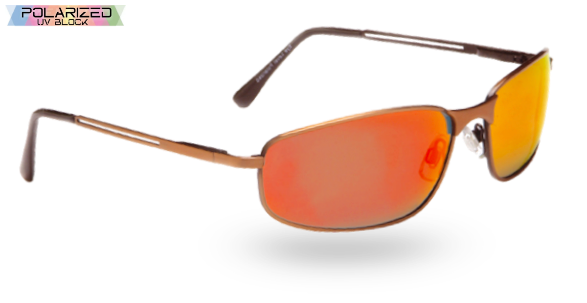 Orange polarized sunglasses on sale