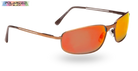 Capri - Polarized Lens With Multi - Coating Red Leisure