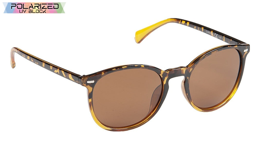 Chrissie Tortoiseshell Polarized Ladies Sunglasses