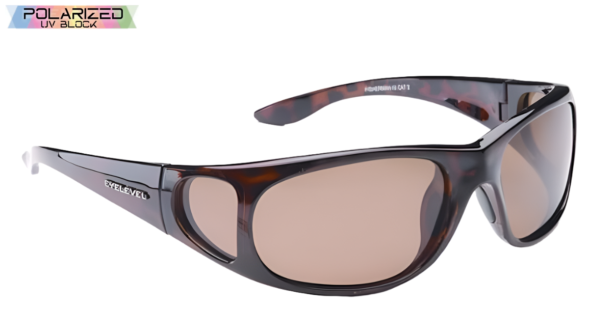 Fisherman Brown Polarized Sports Glasses