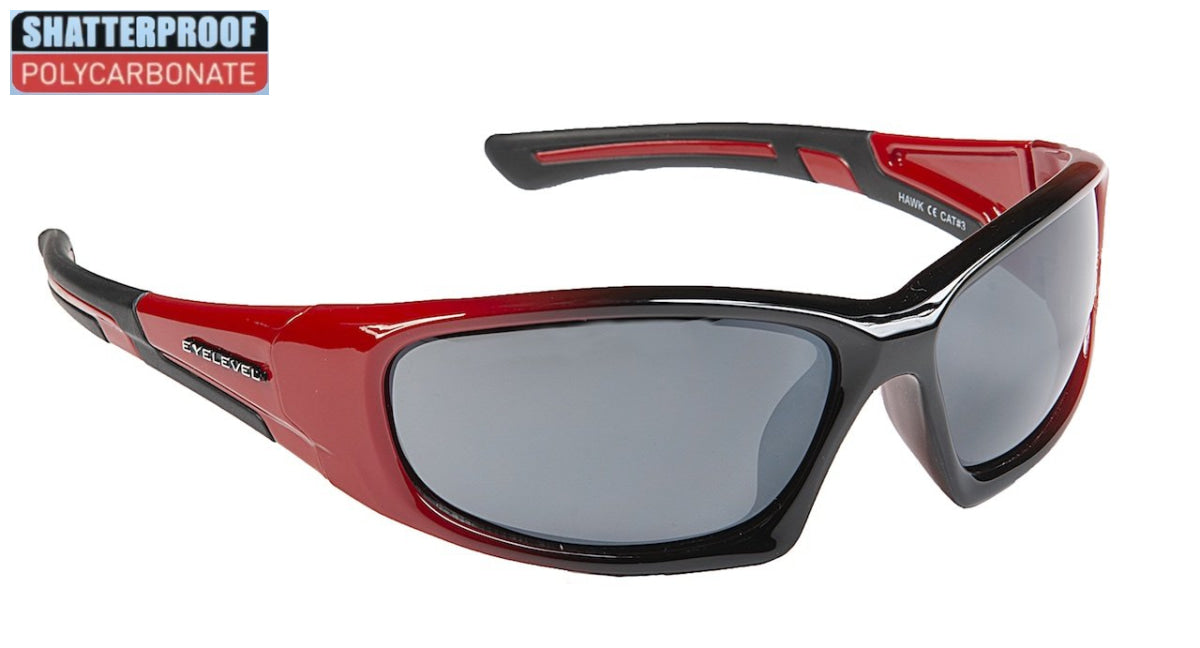 Hawk Red Polycarbonate Sports