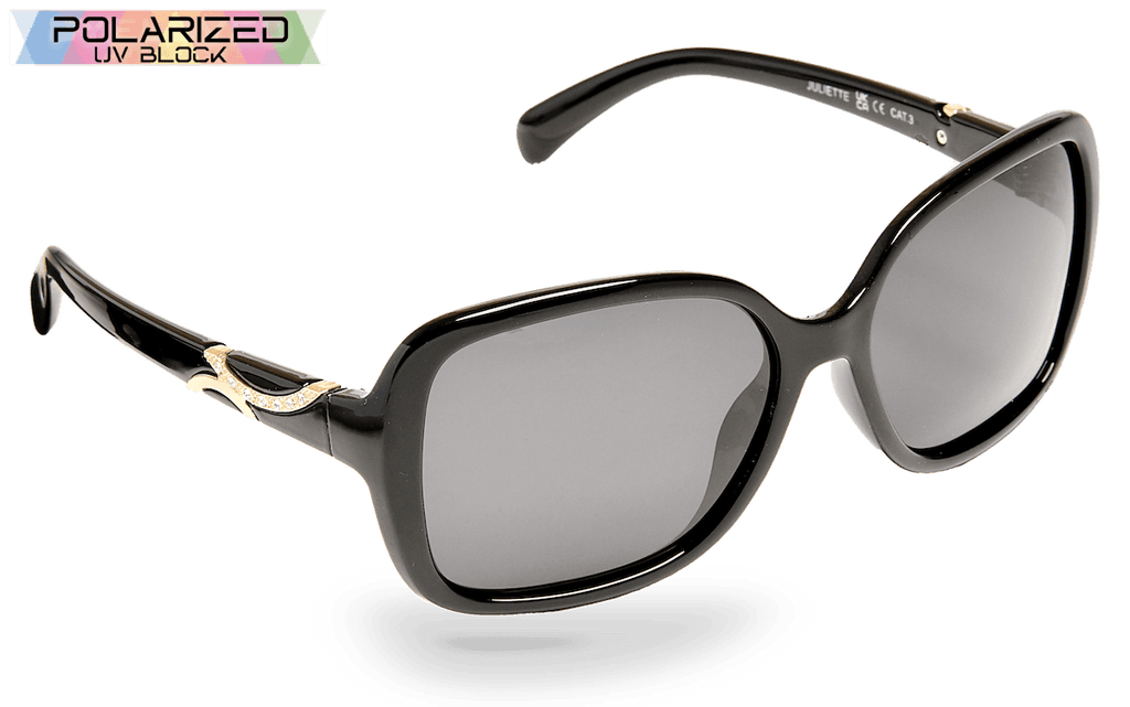 Juliette Black Polarized Ladies Sunglasses