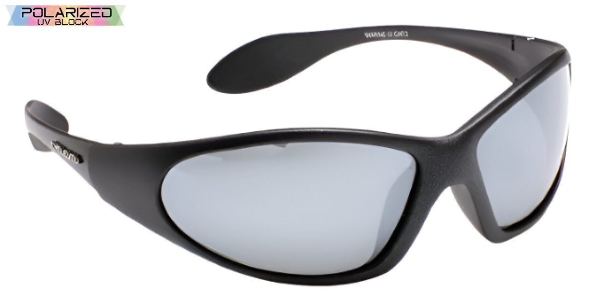 Marine Silver Polarized Sports Glasses