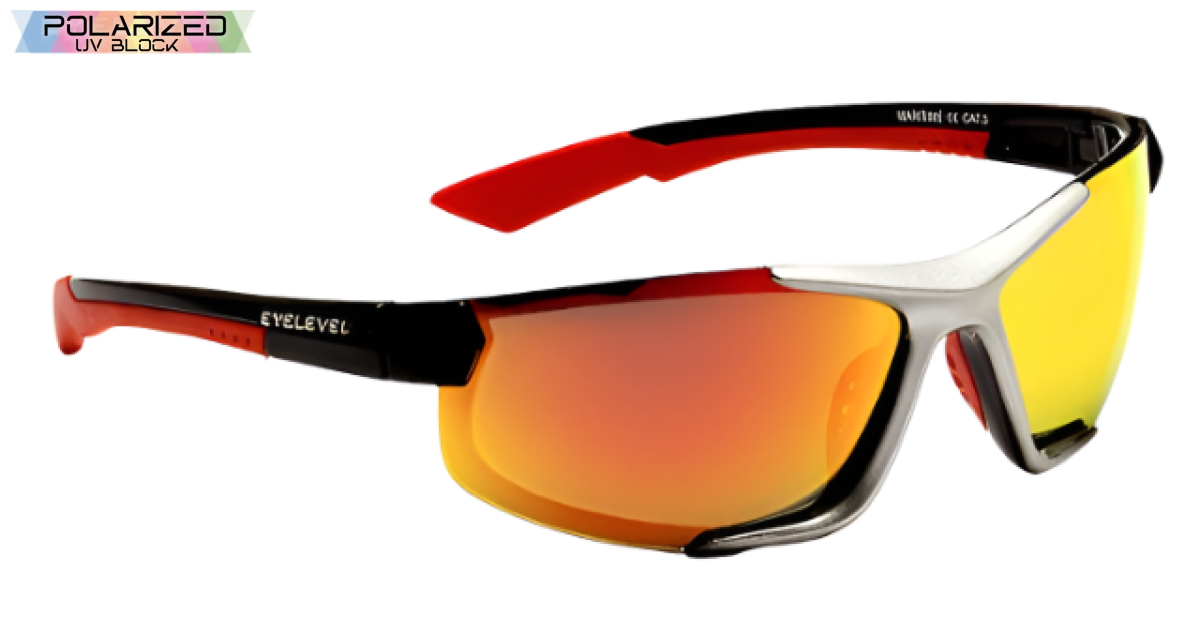 Maritime Red Polarized Sports Glasses