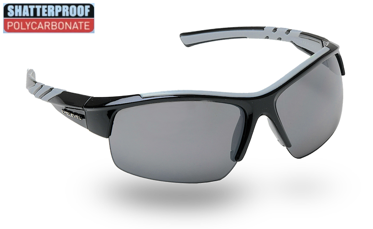 Meteor Grey With A Silver Mirror Lens Polycarbonate Sports