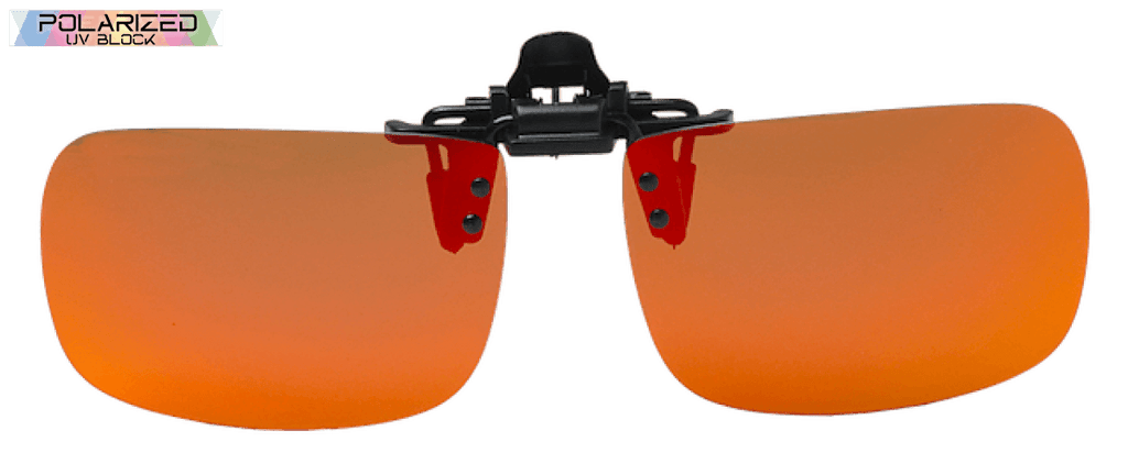 Mr-1 Red Polarized Clip-Ons