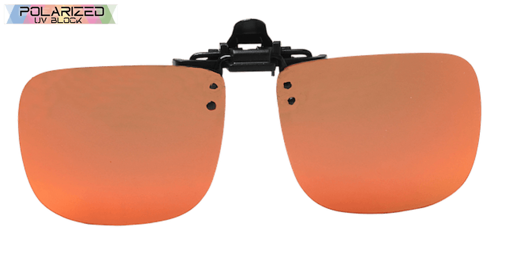 Mr-2 Red Polarized Clip-Ons