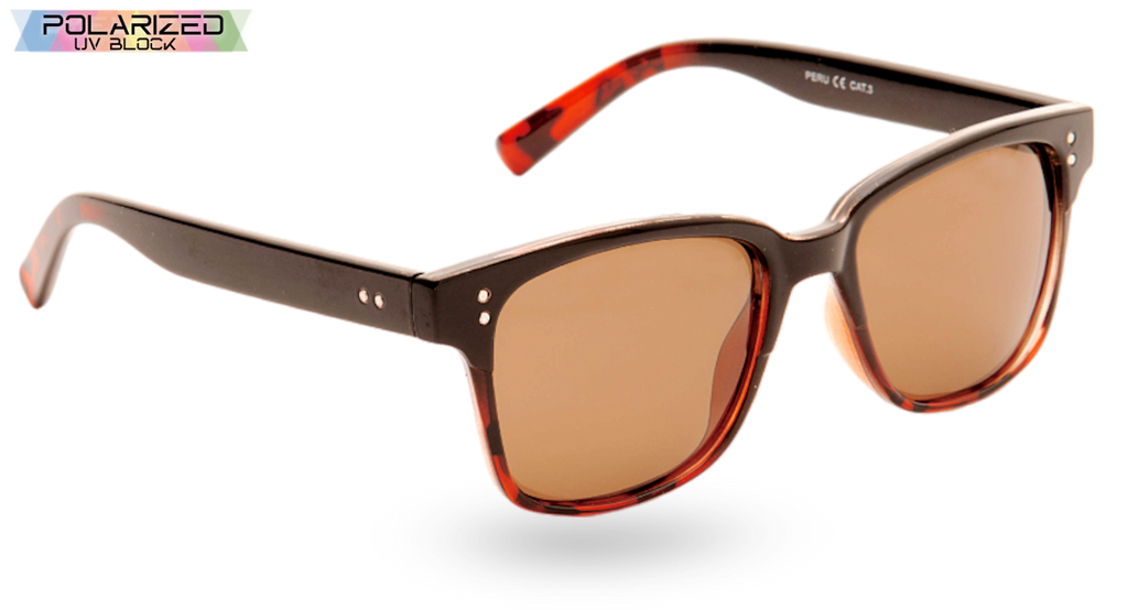 Peru Tortoiseshell And Black With A Brown Lens Polarized Leisure