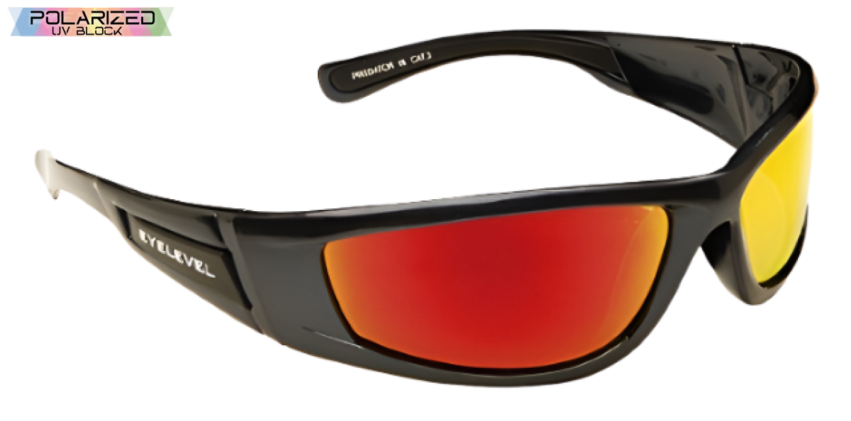 Predator Red Polarized Sports Glasses