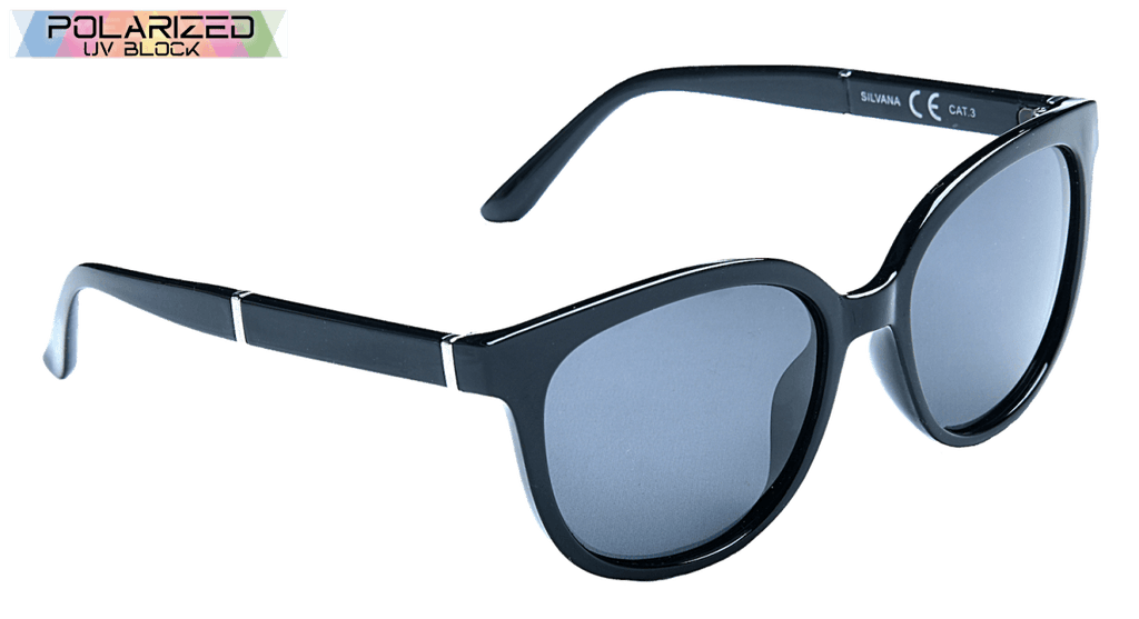 Silvana Black Polarized Ladies Sunglasses