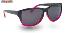 Sophia Black With Pink Tips Polarized Ladies Sunglasses