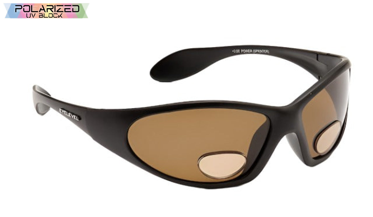 Sprinter Bifocal + 2.00 Brown Polarized Sports Glasses