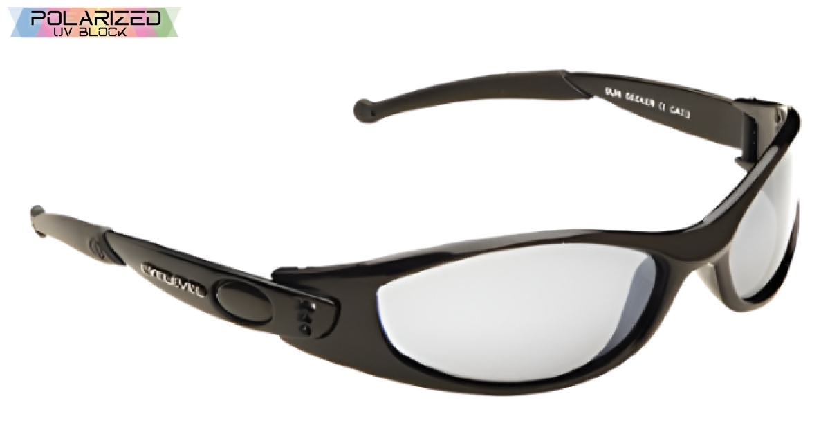 Sunseeker Silver Polarized Sports Glasses