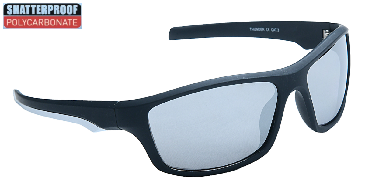 Thunder Black And Grey Polycarbonate Sports