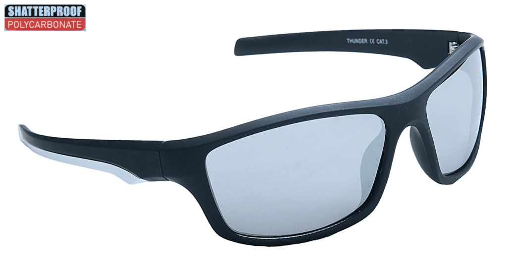 Thunder Black And Grey Polycarbonate Sports