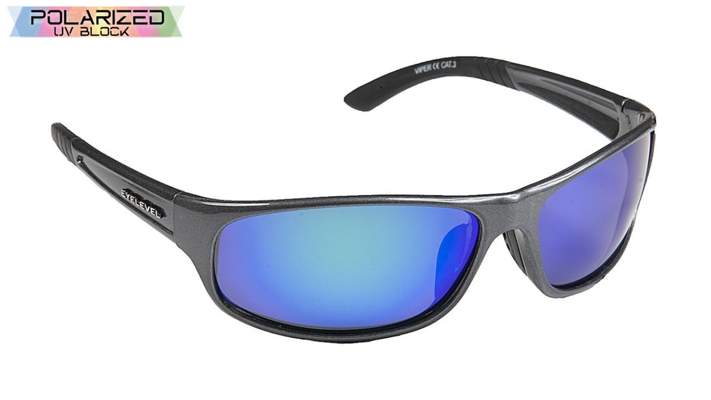 Viper Blue Polarized Sports Glasses