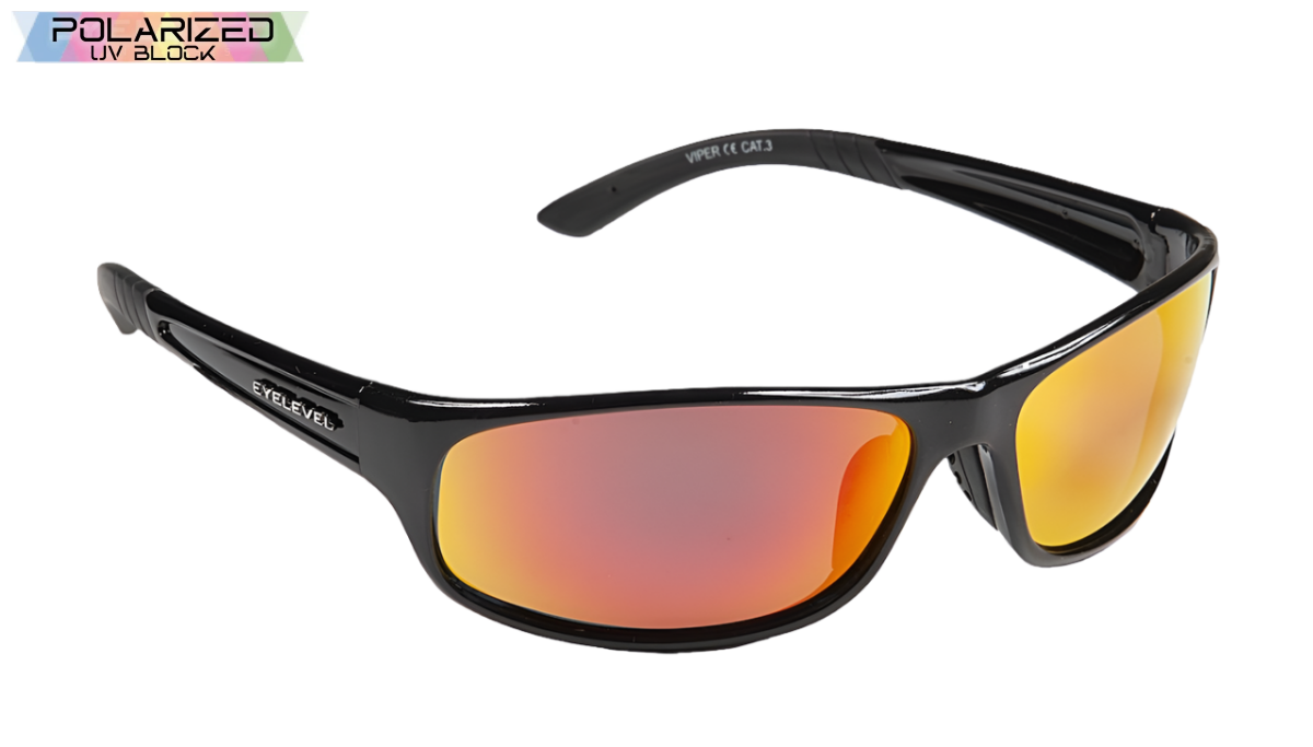 Viper Red Polarized Sports Glasses