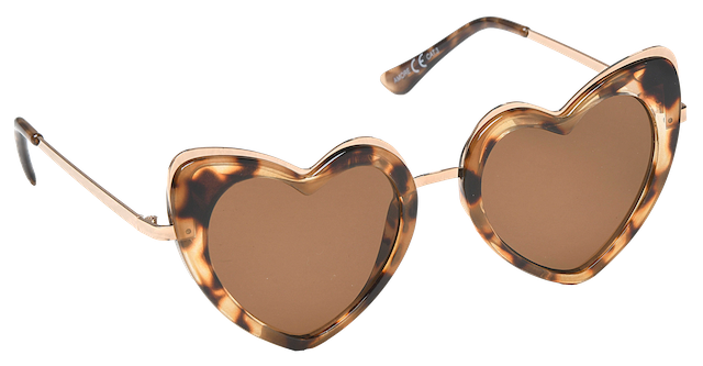 EyeLevel Amore Sunglasses with a heart shaped frame